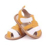 Sandalute galben mustar cu alb pentru baietei - Austin MBBB3019-3-p33