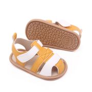 Sandalute galben mustar cu alb pentru baietei - Austin MBBB3019-3-p33