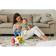 Antemergator 2 in 1 cu diverse activitati si muzica ricokids rk-744 - alb edeedi774400