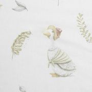 Baby Nest, New Baby, Multifunctional, Cu siret pentru ajustare, Din 100% bumbac, 88x50 cm, 0-3 luni, White Goose BYN54424