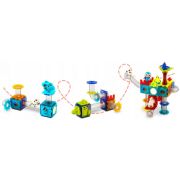 Blocuri magnetice, 107 elemente, paradisul dinozaurilor ricokids rk-757 edeedi775700