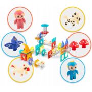 Blocuri magnetice cu tobogan, 153 elemente, dinozauri ricokids rk-764 edeedi776400