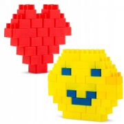 Blocuri mari tip lego, 300 bucati, ricokids rk-761 - multicolore edeedi776100