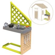 Bucatarie smoby pentru casuta cu accesorii hubs7600810918