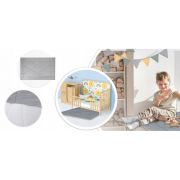 Cort de joaca pentru copii cu ghirlanda si 3 pernite nukido 116 x 116 x 165 cm - verde edeedi740603