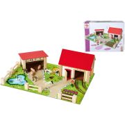 Ferma din lemn eichhorn 51x36x17 cm cu 20 accesorii hubs100004309