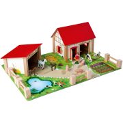 Ferma din lemn eichhorn 51x36x17 cm cu 20 accesorii hubs100004309