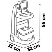 Jucarie smoby set doctor cu carucior si accesorii hubs7600340207
