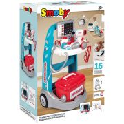 Jucarie smoby set doctor cu carucior si accesorii hubs7600340207