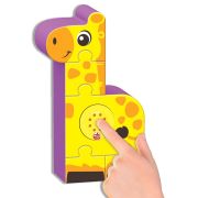 Puzzle blocks cu sunete - animale de la zoo rgrz6611