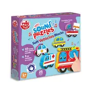 Puzzle blocks cu sunete - vehicule rgrz6615