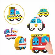 Puzzle blocks cu sunete - vehicule rgrz6615