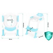 Reductor toaleta cu scara pentru copii ricokids 729200 edeedi729200