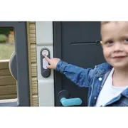 Sonerie electronica pentru casuta copii smoby doorbell gri hubs7600810917