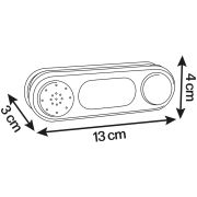 Sonerie electronica pentru casuta copii smoby doorbell gri hubs7600810917