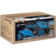 Tractor cu pedale si remorca smoby farmer xl albastru hubs7600710129