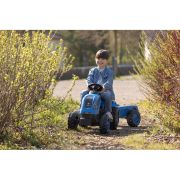 Tractor cu pedale si remorca smoby farmer xl albastru hubs7600710129