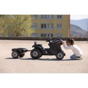 Tractor cu pedale si remorca smoby farmer xl negru hubs7600710131