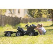 Tractor cu pedale si remorca smoby farmer xl negru hubs7600710131