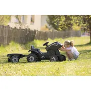 Tractor cu pedale si remorca smoby farmer xl negru hubs7600710131