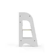 Turn de invatare MamaToyz Learning Tower din MDF, Alb JEMMtyz_kuleMDFalb