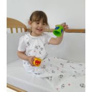 Sac de dormit copii, Pingu, din bumbac, 60 cm, 0.5 tog KDEV6005PING