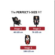 Scaun auto copii Chicco Seat3Fit I-Size Air, 40-125cm, Black Air (Negru), 40-125cm, nastere-7ani CHC7987972-8_BLACK AIR