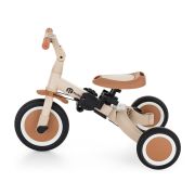 Tricicleta, Petite&Mars, Turbo, 5 in 1, Multifunctionala, Vehicul de impins, Bicicleta cu/fara pedale, Cu maner detasabil, Roti din cauciuc, Pana la 25 kg, 1.5-5 ani, Bej BYN613818