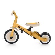 Tricicleta, Petite&Mars, Turbo, 5 in 1, Multifunctionala, Vehicul de impins, Bicicleta cu/fara pedale, Cu maner detasabil, Roti din cauciuc, Pana la 25 kg, 1.5-5 ani, Ocru BYN613814