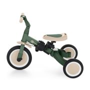 Tricicleta, Petite&Mars, Turbo, 5 in 1, Multifunctionala, Vehicul de impins, Bicicleta cu/fara pedale, Cu maner detasabil, Roti din cauciuc, Pana la 25 kg, 1.5-5 ani, Verde BYN613817