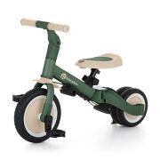 Tricicleta, Petite&Mars, Turbo, 5 in 1, Multifunctionala, Vehicul de impins, Bicicleta cu/fara pedale, Cu maner detasabil, Roti din cauciuc, Pana la 25 kg, 1.5-5 ani, Verde BYN613817
