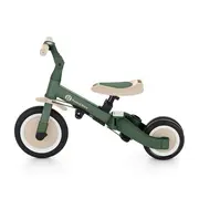 Tricicleta, Petite&Mars, Turbo, 5 in 1, Multifunctionala, Vehicul de impins, Bicicleta cu/fara pedale, Cu maner detasabil, Roti din cauciuc, Pana la 25 kg, 1.5-5 ani, Verde BYN613817