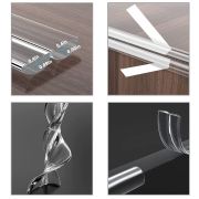 Banda protectie pentru muchii si margini cu adeziv, transparent, SIPO Baby Safety, 3 metri EKDSBS-T10