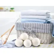 Bile pentru uscator, 6 bucati, din lana ecologica 100% din Noua Zeelanda EKDS-DB6P