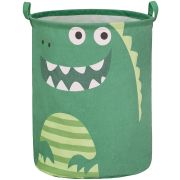 Cos Pliabil Pentru Jucarii, Rufe, Bumbac Canvas, Impermeabil, SIPO, 35x42 cm, Bumbac, 43l, Dino EKDBTC02