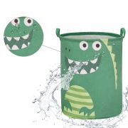 Cos Pliabil Pentru Jucarii, Rufe, Bumbac Canvas, Impermeabil, SIPO, 35x42 cm, Bumbac, 43l, Dino EKDBTC02