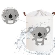 Cos Pliabil Pentru Jucarii, Rufe, Bumbac Canvas, Impermeabil, SIPO, 35x42 cm, Bumbac, 43l, Koala EKDBT026