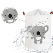 Cos Pliabil Pentru Jucarii, Rufe, Bumbac Canvas, Impermeabil, SIPO, 35x42 cm, Bumbac, 43l, Koala EKDBT026
