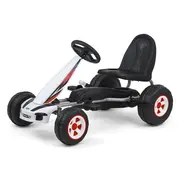 Kart cu pedale robust si distractiv, +3 ani, Viper White EKDmm3129
