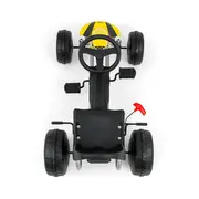 Kart cu pedale robust si distractiv, +3 ani, Viper Yellow EKDmm3130