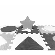 Puzzle din spuma, Jolly 3, 25 piese, 118,5 x 118,5 cm, Grey EKDmm5613