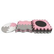 Puzzle din spuma, Jolly 3, 25 piese, 118,5 x 118,5 cm, Pink EKDmm5614