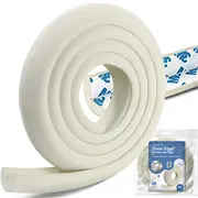 Rola protectie din spuma groasa pentru colturi mobilier, pentru copii, SIPO Baby Safety, 2 metri, Crem EKDSBS-T11-F3