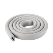 Rola protectie din spuma groasa pentru suprafetele de sticla ale mobilierului, pentru copii, SIPO Baby Safety, 2 metri, Gri EKDSBS-T23U