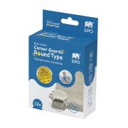 Set 12 Coltare din Silicon pentru Protectie Ridicata la Colturile Mobilei, pentru Siguranta Copii, din Silicon, Runda, SIPO Baby Safety EKDSBS-EC51
