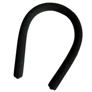 Set 2 buc, Incuietoare flexibila universala, usi, dulapuri, sertare, carlig, cuier, reglabil, SIPO, Negru EKDMFL22