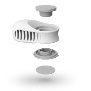 Set 2 buc Opritor de usa rotativ, pentru copii, SIPO Baby Safety EKDSBS-D10