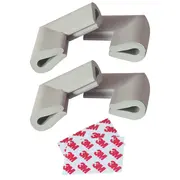 Set 4 aparatori moi pentru suprafetele de sticla ale mobilierului, pentru copii, SIPO Baby Safety, Gri EKDSBS-T23UE