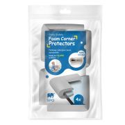 Set 4 aparatori moi pentru suprafetele de sticla ale mobilierului, pentru copii, SIPO Baby Safety, Gri EKDSBS-T23UE