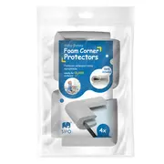 Set 4 aparatori moi pentru suprafetele de sticla ale mobilierului, pentru copii, SIPO Baby Safety, Gri EKDSBS-T23UE
